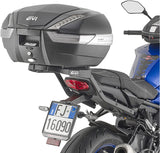 Monokey Silver Tech Top Case - 47 Lt Technopolymer - Givi Compatible With Yamaha Mt-10 (2022-2023)