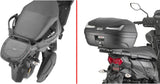 Monolock Simply Iv Black Top Case - 45 Lt Simply Iv Technopolymer - Givi Compatible With Yamaha Cygnus Rayzr 125 (2024)