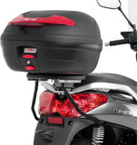 Monolock Alpina Aluminium Top Case - 44 Lt Alpina Aluminium - Givi Compatible With Sym Citycom 300 (2008-2019)