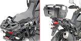 Monolock Simply Iv Black Tech Top Case - 45 Lt Simply Iv Technopolymer - Givi Compatible With Suzuki V-Strom 1050 - Xt - Se (2020-2024)