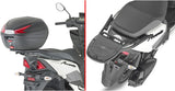 Monolock Riviera Black Tech Top Case - 46 Lt Riviera Technopolymer - Givi Compatible With Suzuki Avenis 125 (2023-2024)
