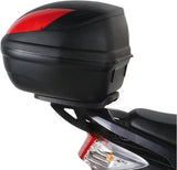 Monolock Black Tech Top Case - 29 Lt Technopolymer - Givi Compatible With Yamaha Cignus X 125 (2004-2006)