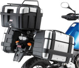 Monokey Black Top Bag - 40 Lt Nylon - Givi Compatible With Yamaha Xt 1200 Z Super Ténéré (2010-2020)