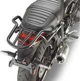 Monokey Trekker Outback Evo Smart Black Aluminium Top Case - 58 Lt Trekker Outback Evo Smart Aluminium - Givi Compatible With Kawasaki Z 900 Rs (2018-2024)