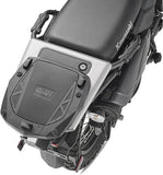 Monokey Trekker Black Aluminium Top Case - 33 Lt Trekker Aluminium - Givi Compatible With Kawasaki Klr 650 - S (2023-2024)