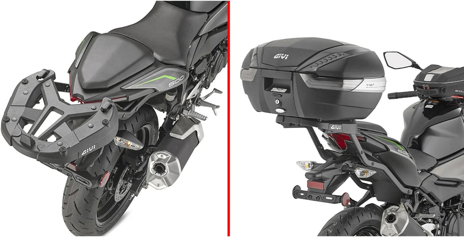 Monokey Trekker Dolomiti Aluminium Top Case - 46 Lt Trekker Dolomiti Aluminium - Givi Compatible With Kawasaki Z 500 (2024)