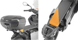 Monolock Black Top Case - 30 Lt Technopolymer - Givi Compatible With Bmw Ce 04 (2022-2024)