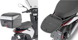 Monokey Trekker Black Aluminium Top Case - 52 Lt Trekker Aluminium - Givi Compatible With Piaggio 1 (2021-2024)