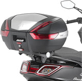 Monokey Trekker Dolomiti Aluminium Top Case - 46 Lt Trekker Dolomiti Aluminium - Givi Compatible With Kymco Downtown 350 I Abs (2015-2024)