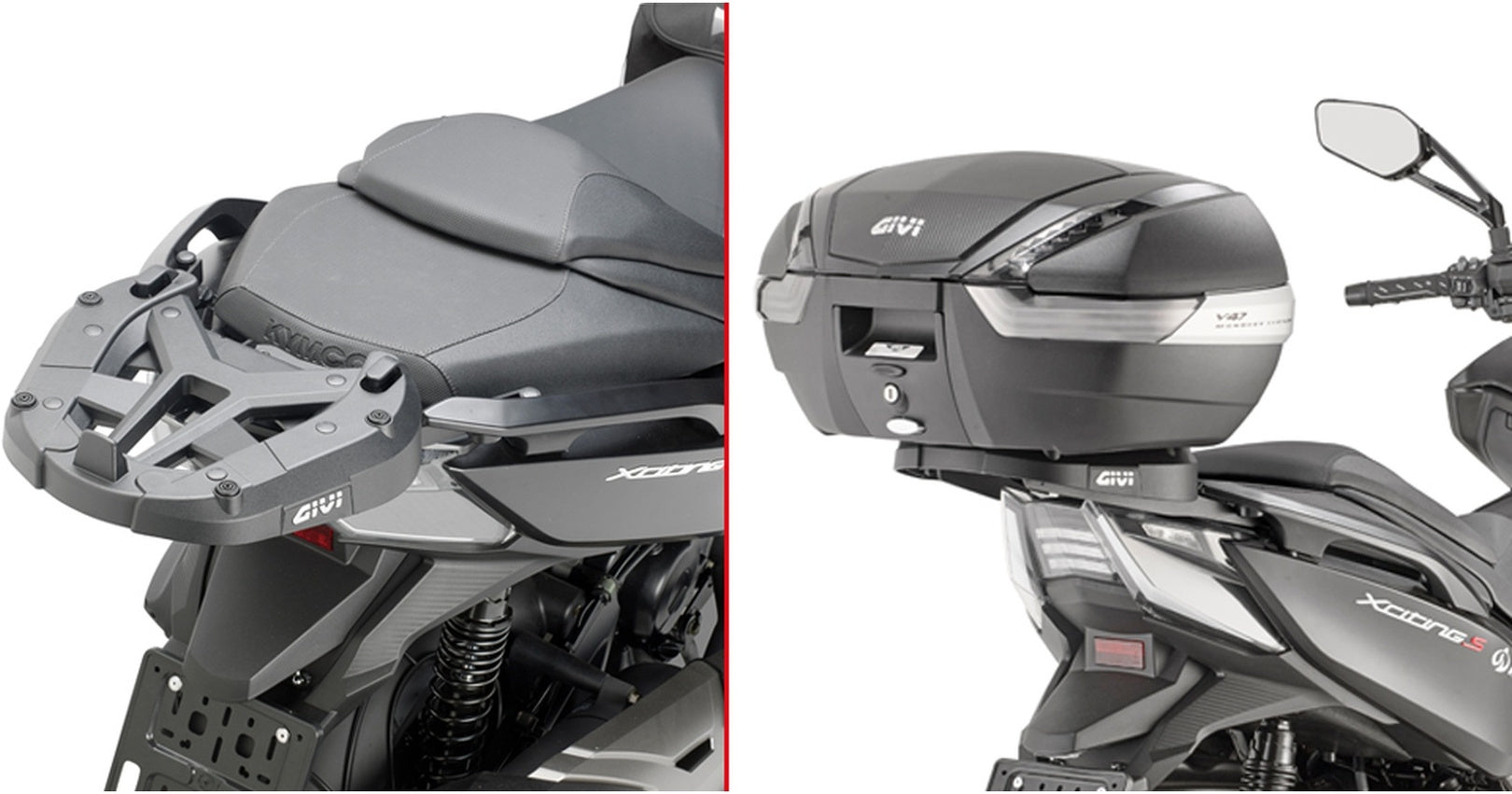 Monokey Trekker Alaska Aluminium Top Case - 44 Lt Trekker Alaska Aluminium - Givi Compatible With Kymco Xciting 400 Vs (2024-2025)