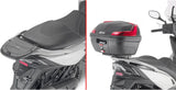 Monolock Blade Black Tech Top Case - 37 Lt Blade Technopolymer - Givi Compatible With Kymco Agility 300 - 350 R16 (2019-2024)