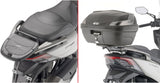 Monolock Blade Black Top Case - 47 Lt Blade Technopolymer - Givi Compatible With Kymco X-Town 125 - 300 City (2020-2024)