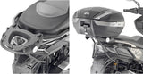 Monokey Trekker Outback Evo Smart Anodized Aluminium Top Case - 58 Lt Trekker Outback Evo Smart Anodized Aluminium - Givi Compatible With Kymco Dtx 360 125 - 300 - 350 (2021-2024)