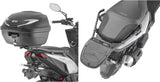 Monolock Black Tech Top Case - 30 Lt C30Nt Technopolymer - Givi Compatible With Kymco Krv 200 (2023-2024)