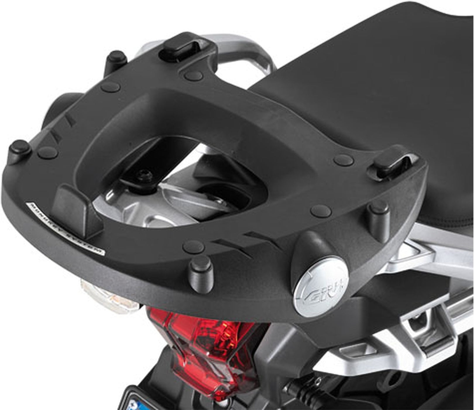 Monokey Trekker Outback Evo Smart Anodized Aluminium Top Case - 42 Lt Trekker Outback Evo Smart Anodized Aluminium - Givi Compatible With Triumph Tiger 1200 Explorer (2016-2017)