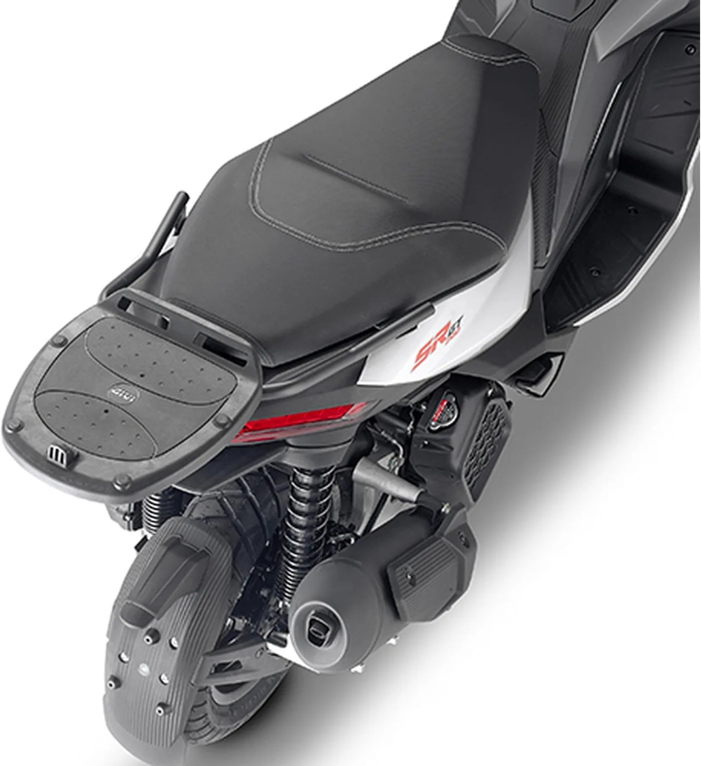 Monolock Blade Black Tech Top Case - 37 Lt Blade Technopolymer - Givi Compatible With Aprilia Sr Gt 125 - 200 (2022-2024)