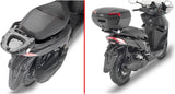 Monokey Arena Black Tech Top Case - 45 Lt Arena Technopolymer - Givi Compatible With Sym Joyride 300 (2022-2024)
