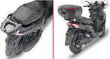 Monolock Simply Iv Black Top Case - 45 Lt Simply Iv Technopolymer - Givi Compatible With Sym Joyride 300 (2022-2024)