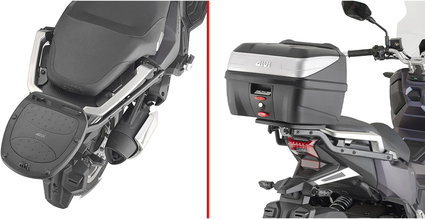 Monolock Blade Black Tech Top Case - 37 Lt Blade Technopolymer - Givi Compatible With Sym Adx 125 (2024)
