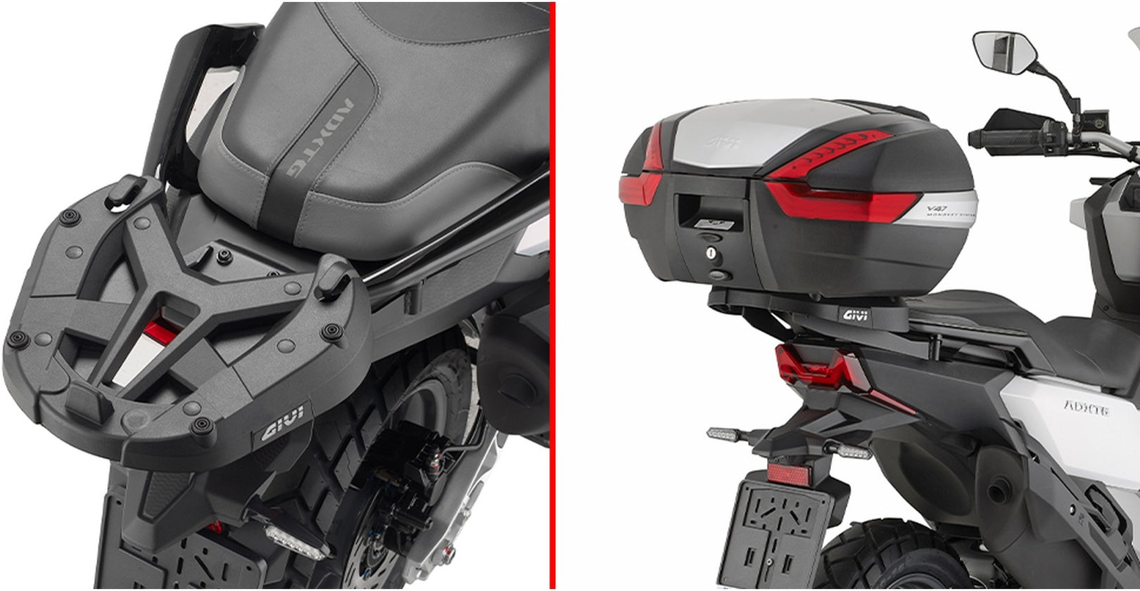 Monokey Animal Carrier Top Case - 33 Lt Nylon - Givi Compatible With Sym Adx Tg 400 (2025)
