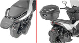Monolock Simply Iv Black Tech Top Case - 45 Lt Simply Iv Technopolymer - Givi Compatible With Zontes 350 D (2023-2024)