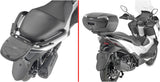 Monolock Alpina Black Aluminium Top Case - 44 Lt Alpina Aluminium - Givi Compatible With Zontes 350 E (2023-2024)