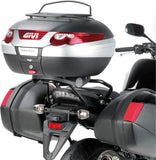 Monokey Trekker Outback Evo Smart Anodized Aluminium Top Case - 58 Lt Trekker Outback Evo Smart Anodized Aluminium - Givi Compatible With Honda Cbf 1000 - St (2010-2014)
