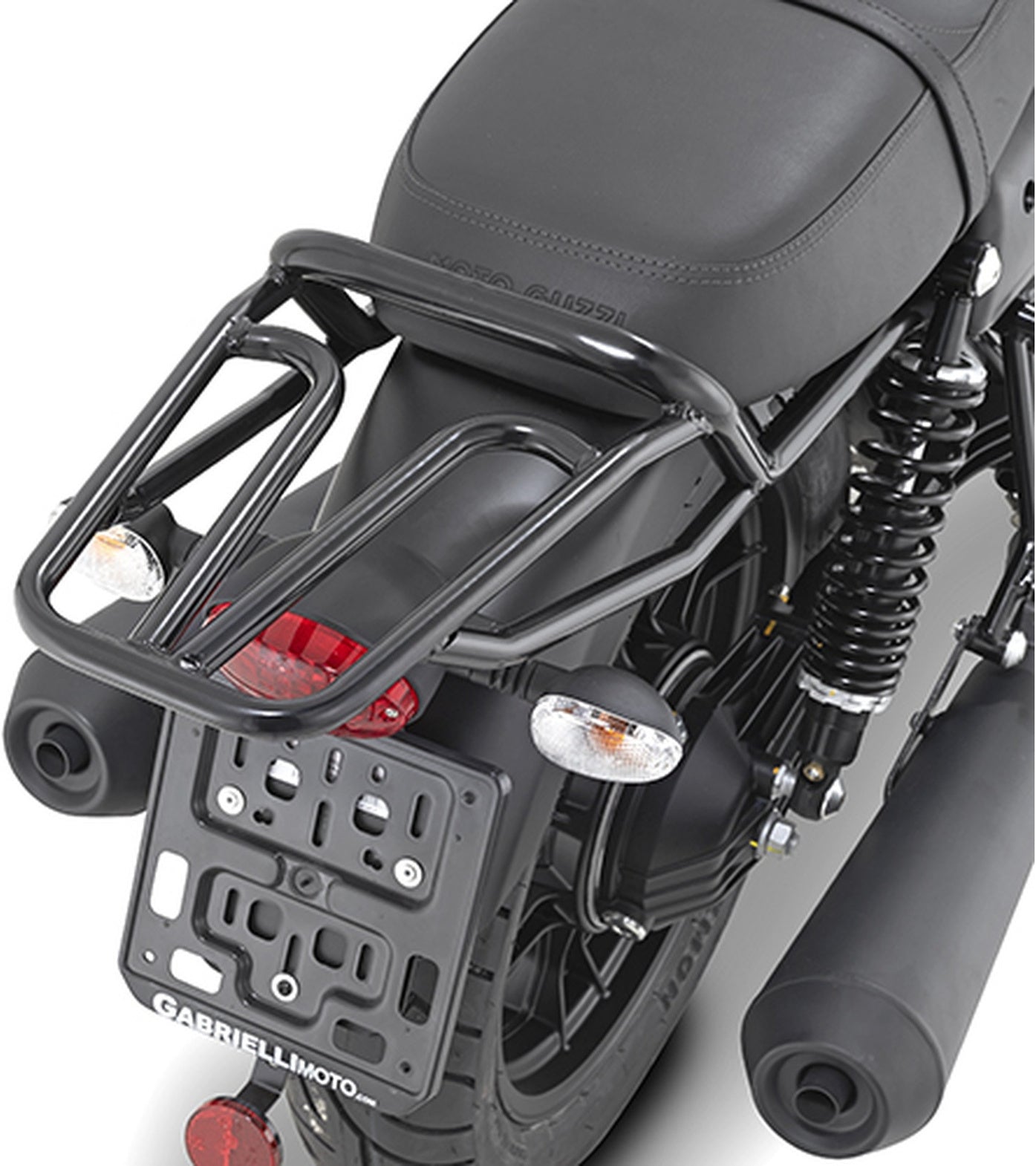 Monolock Blade Black Tech Top Case - 37 Lt Blade Technopolymer - Givi Compatible With Moto Guzzi V7 Iii Stone Night Pack (2019-2020)