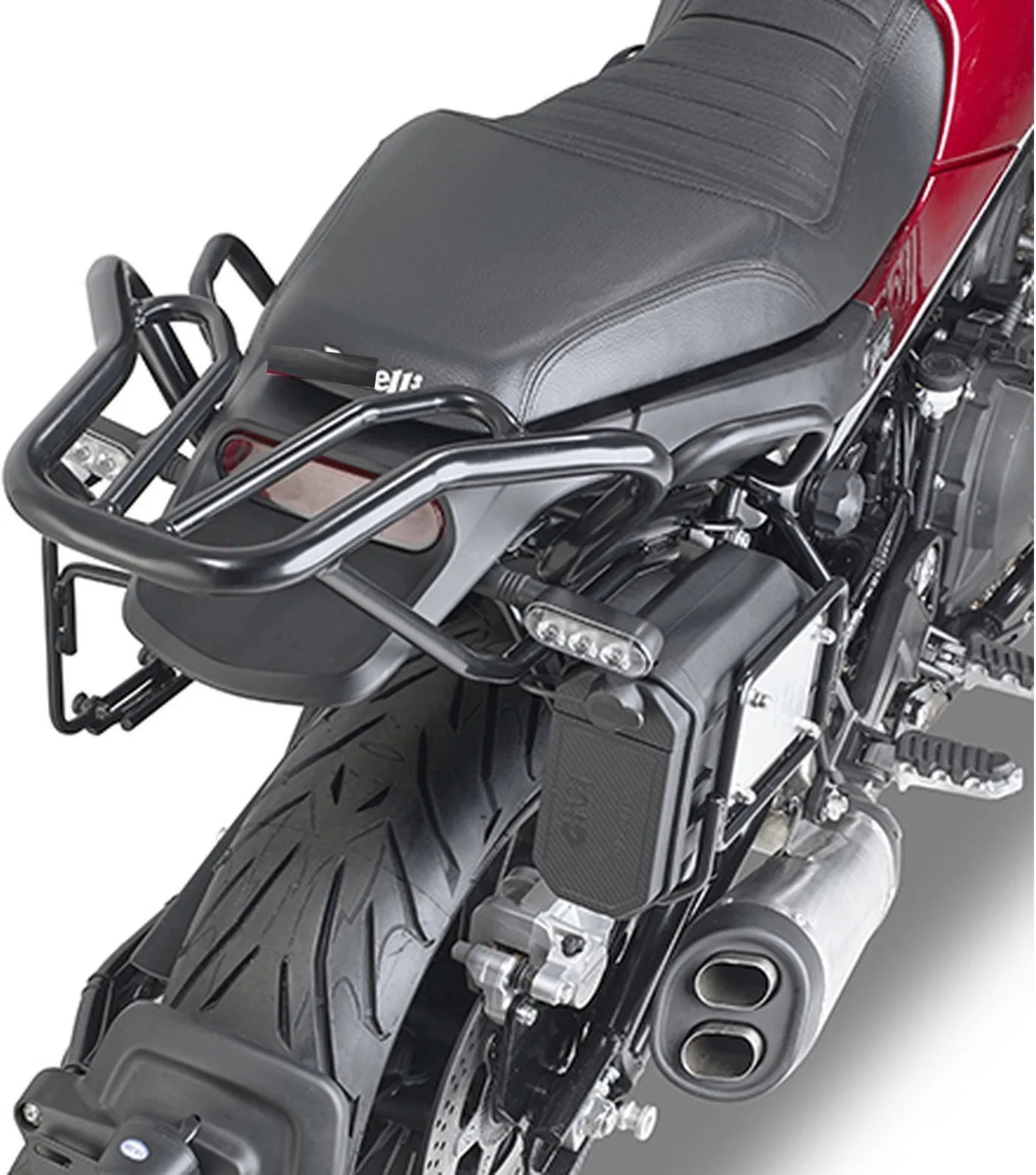 Monokey Animal Carrier Top Case - 33 Lt Nylon - Givi Compatible With Benelli Leoncino 500 - Trail (2017-2024)