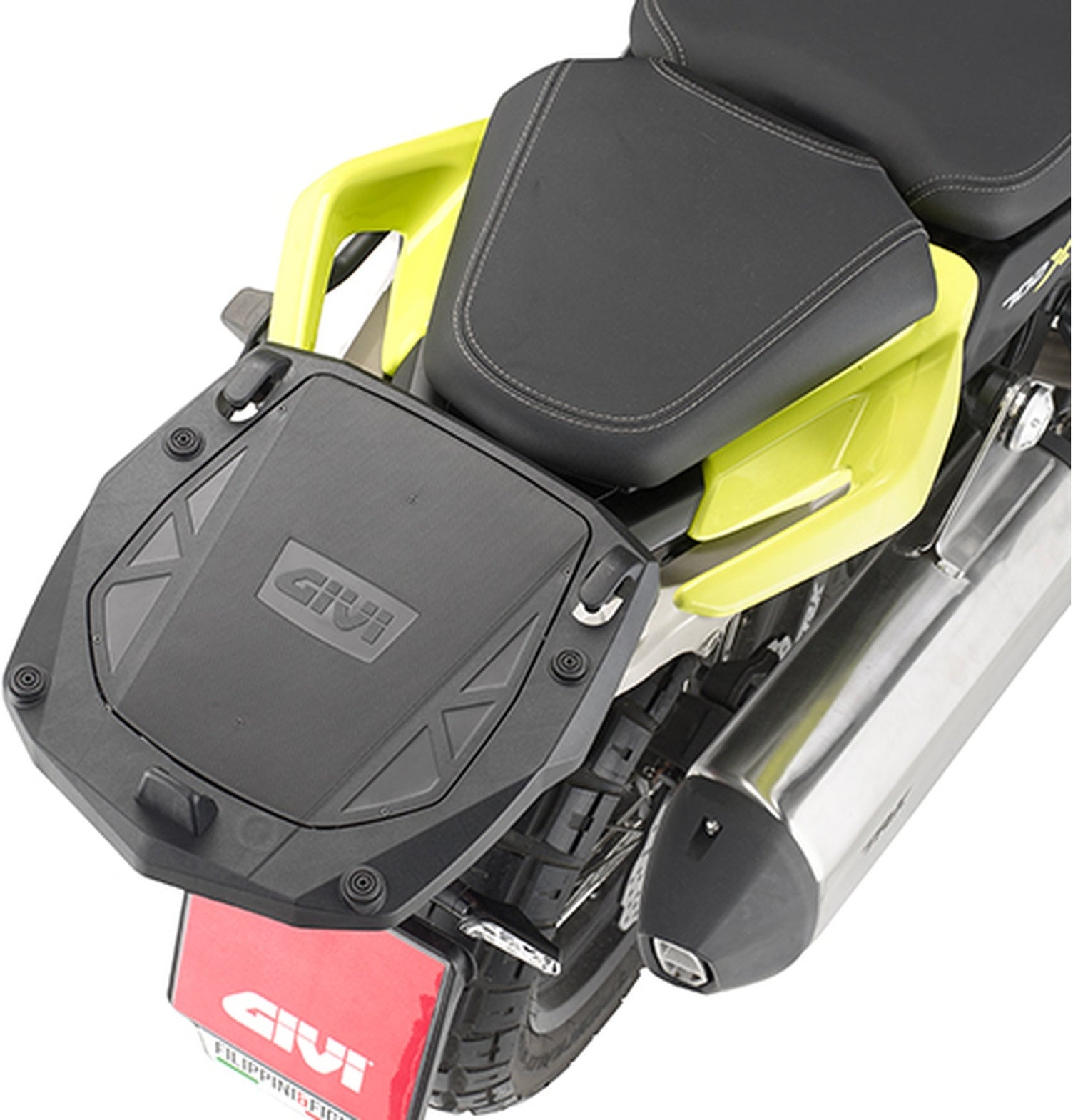 Monokey Animal Carrier Top Case - 33 Lt Nylon - Givi Compatible With Benelli Trk 702 (2023-2024)