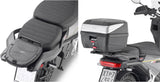 Monokey Trekker Dolomiti Black Aluminium Top Case - 46 Lt Trekker Dolomiti Aluminium - Givi Compatible With Super Soco Cpx (2021-2024)