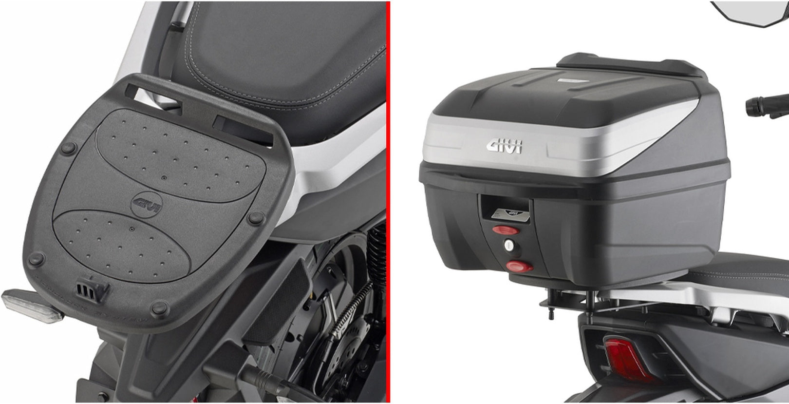 Monokey Trekker Dolomiti Aluminium Top Case - 30 Lt Trekker Dolomiti Aluminium - Givi Compatible With Niu Fqi 500 (2025)