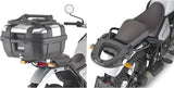 Monokey Black Top Case - 34 Lt Technopolymer - Givi Compatible With Royal Enfield Himalayan (2021-2023)