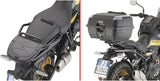 Monokey Trekker Lite Gray Top Case - 35 Lt Trekker Lite Technopolymer - Givi Compatible With Royal Enfield Himalayan 450 (2024)