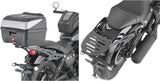 Monolock Black Top Case - 29 Lt Technopolymer - Givi Compatible With Keeway V 302 C 300 (2023-2024)