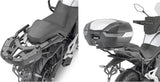 Monokey Arena Black Top Case - 45 Lt Arena Technopolymer - Givi Compatible With Cfmoto Multiterrain 650 Mt (2021-2024)