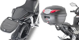 Monolock Blade Black Top Case - 47 Lt Blade Technopolymer - Givi Compatible With Cfmoto 300 Nk (2021-2023)