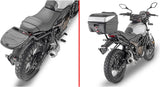 Monolock Blade Black Top Case - 37 Lt Blade Technopolymer - Givi Compatible With Voge Trofeo 300 Ac Scrambler (2022-2024)