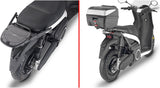 Monolock Black Tech Top Case - 30 Lt Technopolymer - Givi Compatible With Seat Mo 125 (2022-2024)