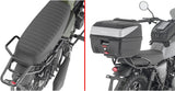 Monolock Black Tech Top Case - 30 Lt Technopolymer - Givi Compatible With Brixton Cromwell 125 (2022-2024)