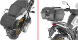 Monokey Black Tech Top Case - 40 Lt Technopolymer - Givi Compatible With Kove Moto 510 X (2024)