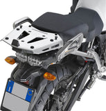Monokey Trekker Dolomiti Black Aluminium Top Case - 46 Lt 6Kg For Original Rack Trekker Dolomiti Aluminium - Givi Compatible With Yamaha Xt 1200 Ze Super Ténéré (2014-2020)