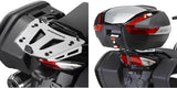 Monokey Trekker Alaska Aluminium Top Case - 44 Lt 6Kg Trekker Alaska Aluminium - Givi Compatible With Yamaha Fjr 1300 (2006-2012)