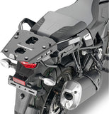 Monokey Black Tech Top Case - 40 Lt 6Kg Technopolymer - Givi Compatible With Suzuki V-Strom 1050 - Xt - Se (2020-2024)