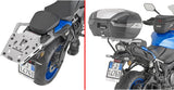 Monokey Trekker Lite Black Top Case - 52 Lt Trekker Lite Technopolymer - Givi Compatible With Suzuki Gsx-S 1000 Gx (2024)