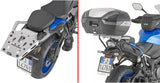 Monokey Black Top Bag - 40 Lt Nylon - Givi Compatible With Suzuki Gsx-S 1000 Gx (2024)