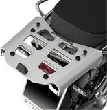 Monokey Trekker Alaska Black Aluminium Top Case - 44 Lt Trekker Alaska Aluminium - Givi Compatible With Bmw R 1200 Gs Adventure (2006-2013)