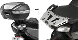 Monokey Trekker Outback Evo Smart Aluminium Top Case - 58 Lt Trekker Outback Evo Smart Aluminium - Givi Compatible With Bmw C 650 Gt (2012-2020)