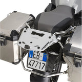 Monokey Trekker Outback Evo Smart Anodized Aluminium Top Case - 58 Lt Trekker Outback Evo Smart Anodized Aluminium - Givi Compatible With Bmw R 1200 Gs Adventure (2014-2018)