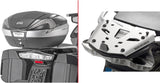 Monokey Trekker Outback Evo Smart Aluminium Top Case - 58 Lt Trekker Outback Evo Smart Aluminium - Givi Compatible With Bmw R 1250 Rt (2021-2024)